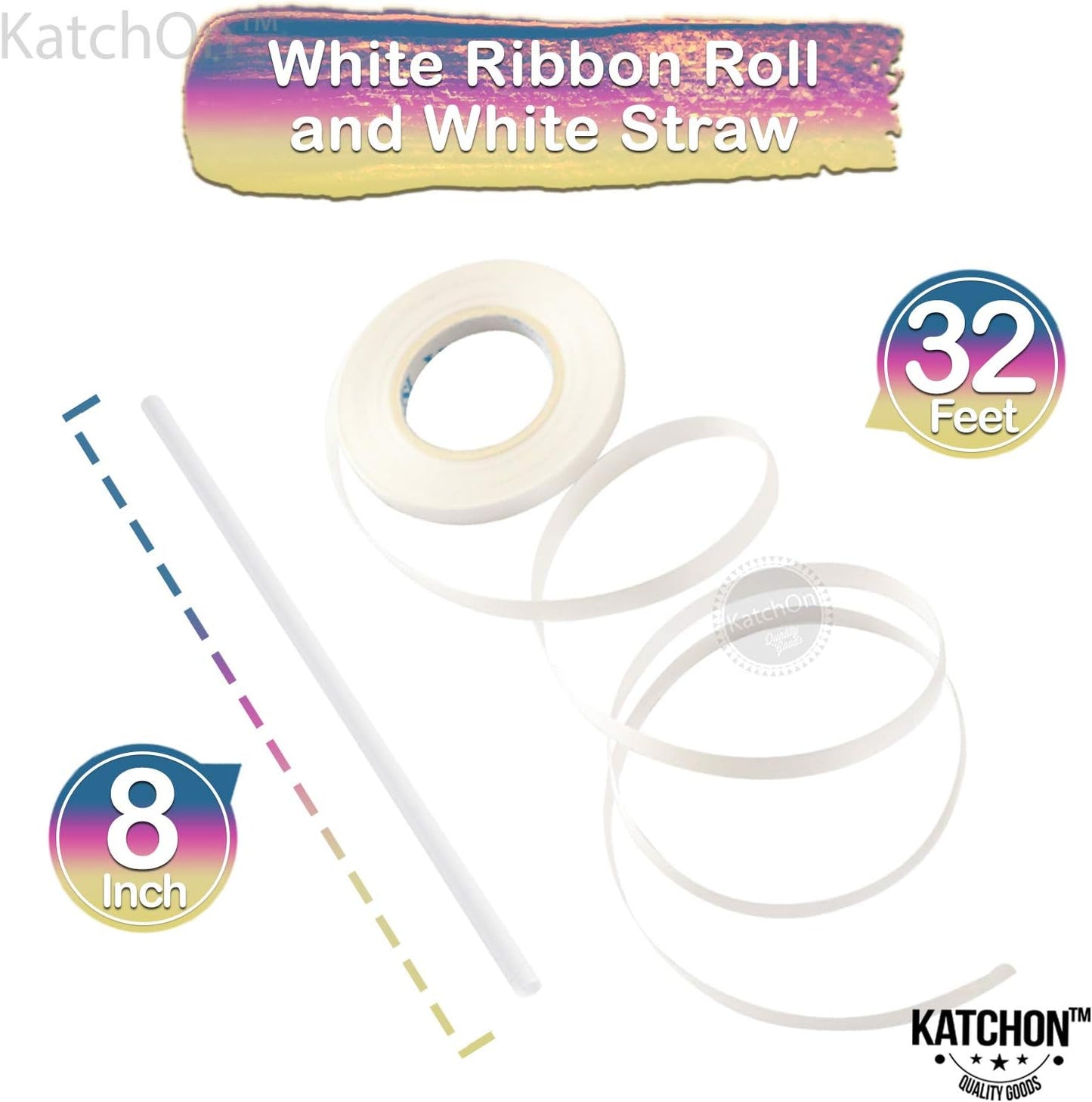 KatchOn, Giant Jelly Number 2 Balloon - 40 Inch | Rainbow 2 Balloon Number, 2nd Birthday Decorations for Girl | Two Number Balloon for Rainbow Birthday Decorations | 2 Birthday Balloon, Birthday Party
