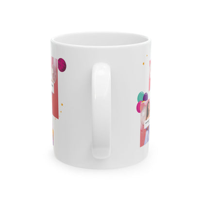 Happy Birthday Space - Customizable 'Years' and 'Photo' Poster