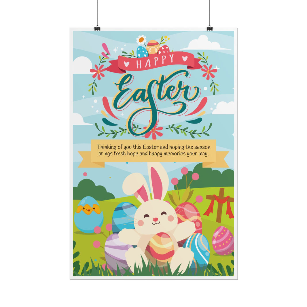 Easter - Customizable 'Message' Poster