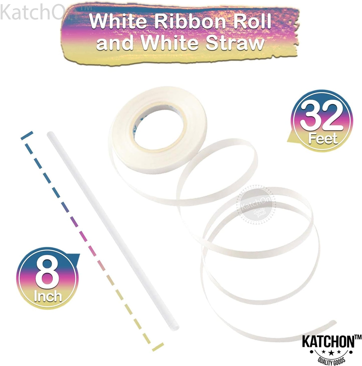 KatchOn, Giant Rainbow Number 8 Balloon - 40 Inch, 8 Balloons for Birthday Girl | Rainbow 8 Balloon Number | Eight Balloon Number, 8th Birthday Decorations for Girls | Tie Dye Birthday Decorations