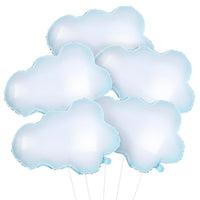KatchOn, Huge Clouds Balloon Set - 30 Inch, Pack of 5 | Clouds Party Decorations | On Cloud 9 Bachelorette Decorations | Baby Shower Decoration | Cloudbabies Decoration | On Cloud 9 Balloons