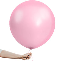 KatchOn, Large Pink Balloons - 18 Inch, Pack of 15 | Pastel Pink Balloons for Princess Birthday Decorations, Birthday Decorations For Women | Baby Shower | Graduation Decoration Balloon