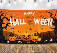 KatchOn Happy Halloween Banner 72x44 Inch
