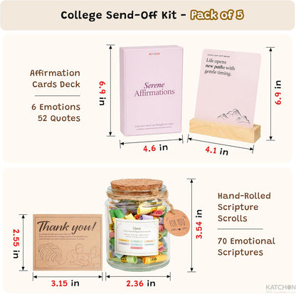 KatchOn Positive Affirmation Cards Graduation Kit - Pack of 5