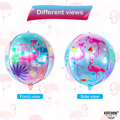 KatchOn 6Pcs Pink Flamingo Balloons 22 Inch, Flamingo Party Decorations | Luau Party Decorations, Flamingo Birthday Decoration, Flamingo Birthday Party Supplies, Summer Party Decorations