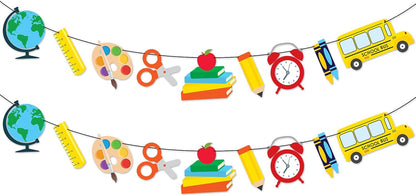 KatchOn Pre Strung Back To School Banner 10 Feet Back To School Decorations