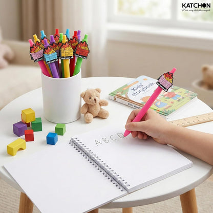 KatchOn 24PCS Dumpster Fire Pen Gifts for Coworker Positive Funny