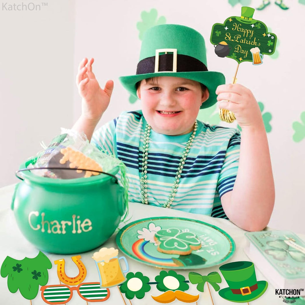 KatchOn, St Patricks Day Photo Props - Pack of 29 | St Patricks Day Decorations | St Patricks Photo Props for St Patricks Day Selfie Props | St Patricks Day Photo Booth Props | St Patricks Day Props