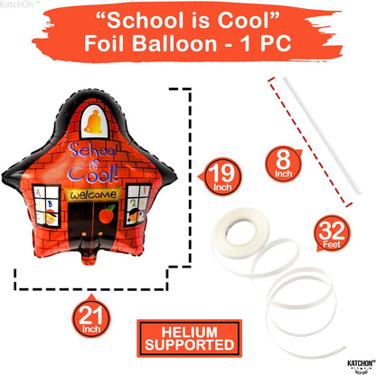 KatchOn Back to School Balloon Set - Pack of 12, Back To School Decorations