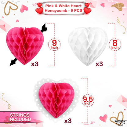 KatchOn, Pink Valentines Day Photo Props - Huge, Pack of 35 | Valentines Photo Booth Props for Valentines Day Decorations | Valentines Photo Props, Valentine Decorations | Galentines Day Decoration