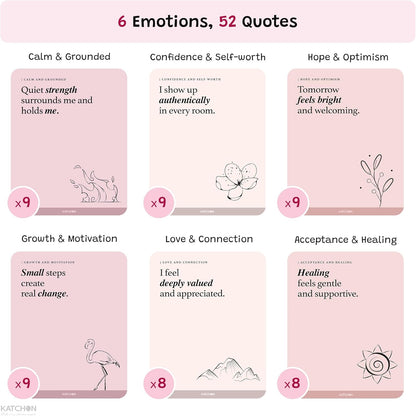 KatchOn Positive Affirmation Cards Graduation Kit - Pack of 5