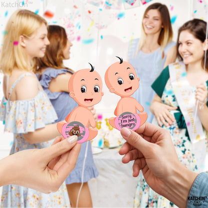 KatchOn, Baby Shower Scratch Off Game for Guest - 50 Cards, Baby Scratch Off Game | Gender Reveal Games  for Guest, Baby Shower Decorations | Scratch Off Baby Shower Games, Gender Reveal Decorations