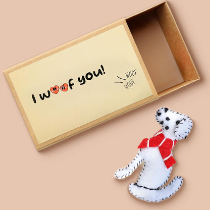 KatchOn, I Woof You Mini Matchbox Gift  | Dog Lover Gifts for Anniversary, Birthday | Cute Small Surprise Box | Animal Lover Gift for Her, Him | Christmas Gifts for Animal Lovers