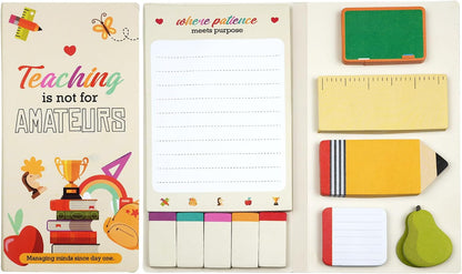KatchOn Teacher Sticky Notes Set -Pack of 2, Teachers Appreciation Gifts