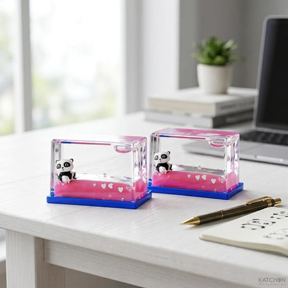 KatchOn 2Pcs Panda Liquid Paperweight - Panda Collectibles