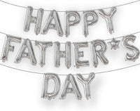 KatchOn, Happy Fathers Day Balloon – 16-Inch | Happy fathers day banner for Fathers Day Decorations | Fathers Day Sign for father's day decorations | Photo Booth Backdrop