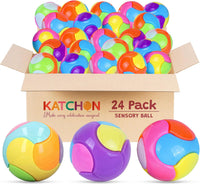 KatchOn, 24Pcs Sensory Fidget Puzzle Ball for Kids | Puzzle Ball, Fidget Ball Puzzle Brain Teaser Fidget Toy for Boys & Girls Birthday Party Educational Toys, Puzzles for Kids Ages 4-6