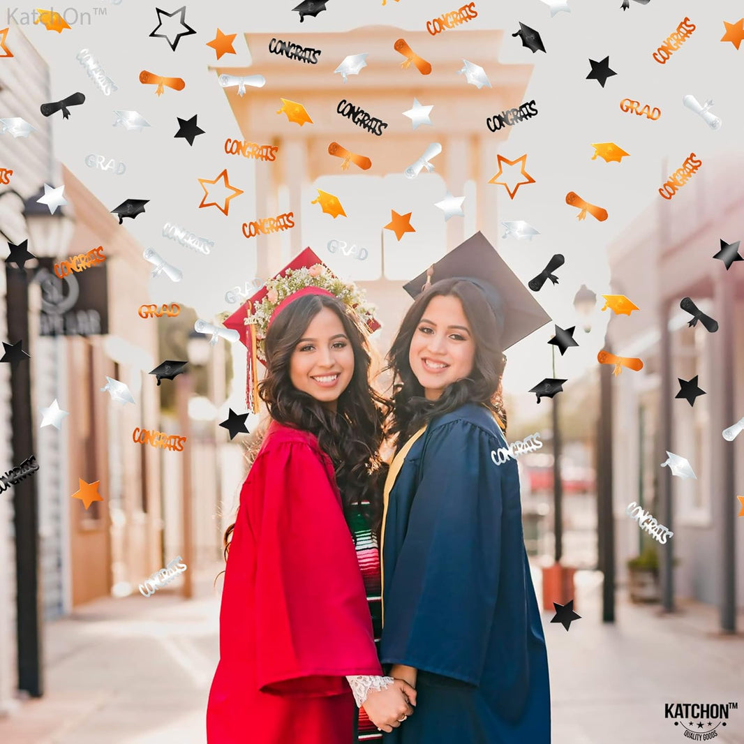Graduation Decorations 2026 | Congrats Grad Confetti 2026 - Pack of 1000 | Graduation Confetti for Graduation Decorations 2026, Graduation Confetti 2026, 2026 Graduation Table Decorations, KatchO