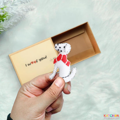 KatchOn, I Woof You Mini Matchbox Gift  | Dog Lover Gifts for Anniversary, Birthday | Cute Small Surprise Box | Animal Lover Gift for Her, Him | Christmas Gifts for Animal Lovers