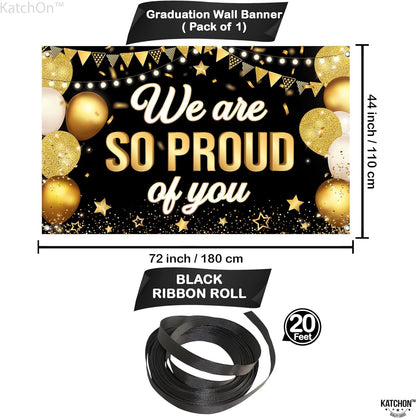 KatchOn, Gold Glitter Future Mr & Mrs Banner - 10 Feet, Pre-Strung, No DIY | Future Mr and Mrs Banner | Engagement Party Decorations | Mr And Mrs Sign for Wedding Decorations | Bachelorette Party