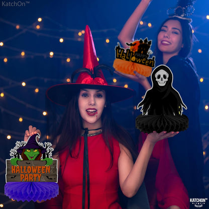 KatchOn Halloween Centerpieces for Tables, Pack of 9