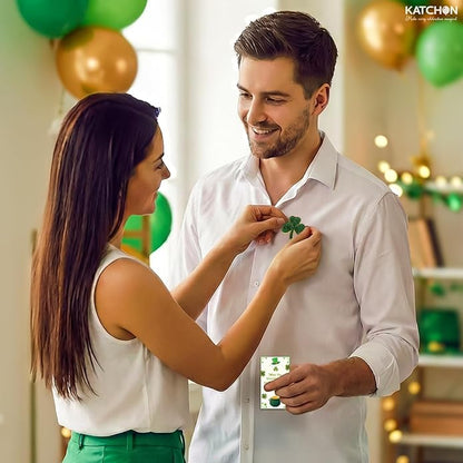 KatchOn, St Patricks Day Party Favors - Pack of 25 | St Patricks Day Pins with Blessing Cards and Gift Bags | St Patricks Day Accessories for St. Patrick's Day Decorations