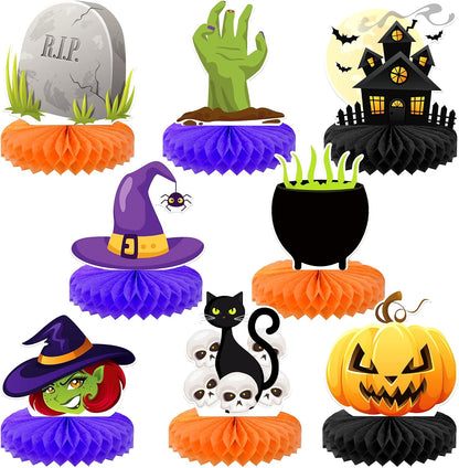 KatchOn Halloween Centerpieces for Tables, Pack of 8
