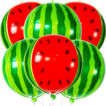 KatchOn, Huge Watermelon Balloons, Watermelon Party Decorations - 22 Inch | Fruit Balloons for Summer Party Decorations | One In A Melon Decoration for Watermelon Birthday Decoration