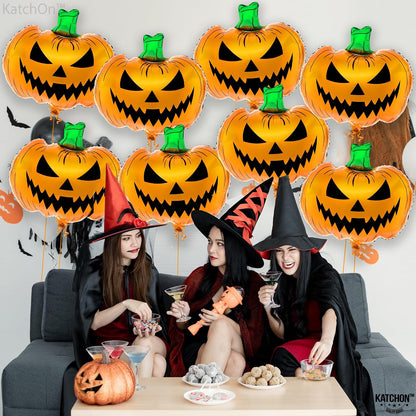 KatchOn Scary Halloween Pumpkin Balloons 30 Inch