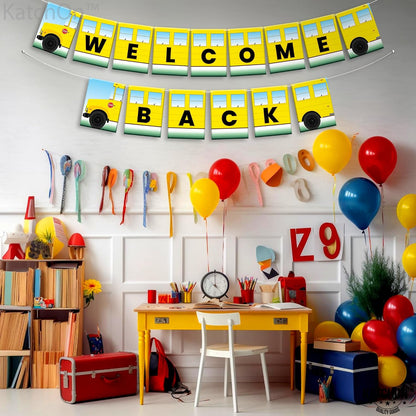 KatchOn Welcome Back Banner 10 Feet