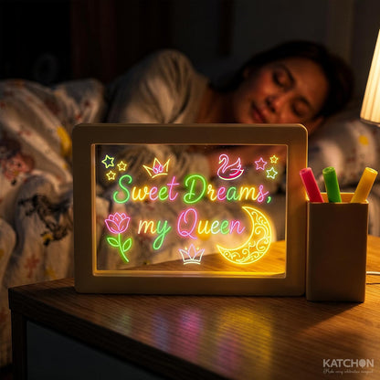 KatchOn, Acrylic LED Drawing Dry Erase Board Tablet Gifts for Teens