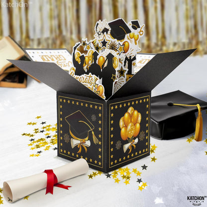 KatchOn, Graduation Pop Up Card 2026-8.2x7.9 Inch | 3D Graduation Cards | Congratulations Cards with Envelopes, Graduations Cards Box, Grad Party Favors, Graduation Decorations 2026