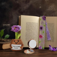 KatchOn, Handmade Crochet Flower Gift - Floral Bookmark | Valentines Day Gifts for Her, Teacher Appreciation Gifts | Crochet Gifts for Women, Mom | Valentine Gifts for Women, Friends, Mentors