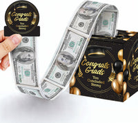KatchOn, Graduation Cash Gift Pull Box - Congrats Grad Money Box for Cash Gift | Graduation Money Box | Graduation Gifts | Graduation Decorations 2026, Class of 2026 Gifts