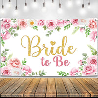 Bride To Be Rose Poster Banner