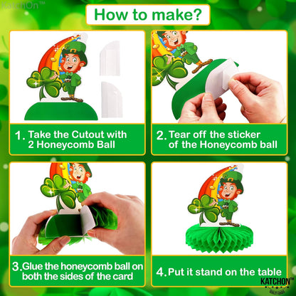KatchOn, Huge St Patricks Day Decorations Centerpieces - Pack of 9, Leprechaun Decorations | St Patricks Day Table Decorations | St Patricks Day Table Centerpiece for Saint Patricks Day Decorations