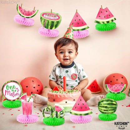 KatchOn One in A Melon Centerpieces –, Pack of 9 | One in a Melon Party Decorations