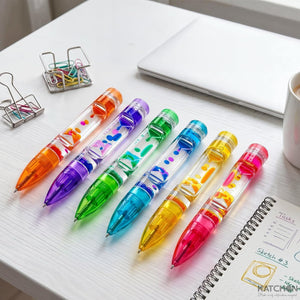KatchOn 6Pcs Liquid Motion Bubbler Pens, Back to School Supplies