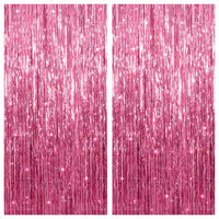 Pink Fringe 6ft, Pk 2