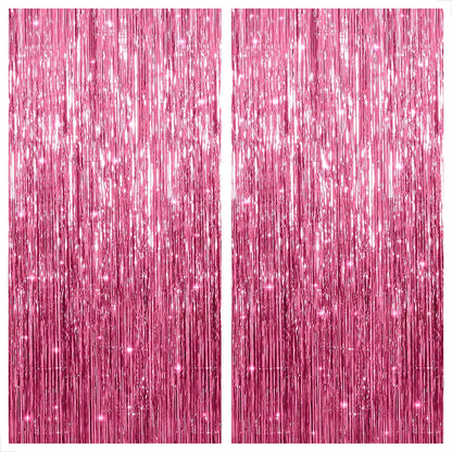 Pink Fringe 6ft, Pk 2
