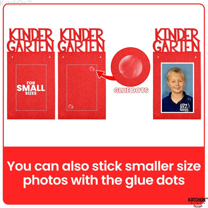KatchOn, Graduation Decorations 2026 | Felt K-12 Graduation Photo Banner 6x7 - Large, 10 Feet | Class of 2026, Grad Picture Display, 2026 Grad Party Decorations