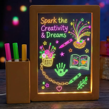 KatchOn, Acrylic LED Drawing Dry Erase Board Tablet Gifts for Teens