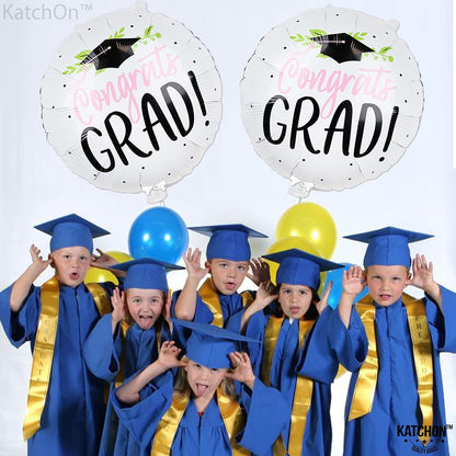 Graduation Decorations 2026 | Big Congrats Grad Balloons - 18 Inch | Congratulations Balloons for 2026 Graduation Decorations | Graduation Party Decorations 2026, KatchOn