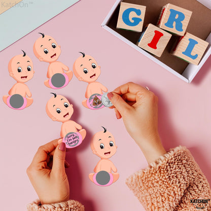 KatchOn, Baby Shower Scratch Off Game for Guest - 50 Cards, Baby Scratch Off Game | Gender Reveal Games  for Guest, Baby Shower Decorations | Scratch Off Baby Shower Games, Gender Reveal Decorations