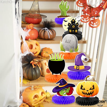 KatchOn Halloween Centerpieces for Tables, Pack of 8
