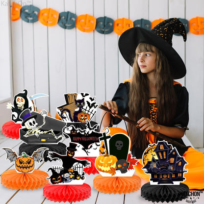 KatchOn Halloween Centerpieces for Tables, Pack of 8