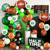 KatchOn, 131 Pcs Football Balloon Arch Kit - Football Party Supplies | Touch Down Balloons, Football Balloons, Football Party Decorations | Football Party Favors, Football Birthday Party Decorations
