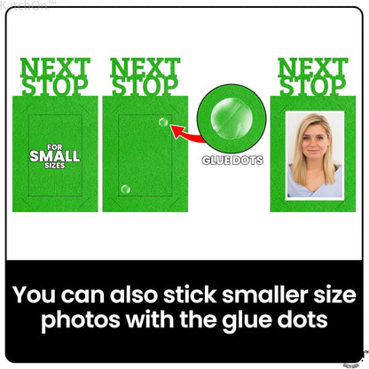 KatchOn, K-12 Graduation Photo Banner 5x7 - Photo Cards 12+6 | Grad Banner 2026 Personalized | Green Grad Picture Display, 2026 Graduation Decorations | Grad Party Decorations 2026