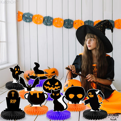 KatchOn Halloween Centerpieces for Tables, Pack of 9