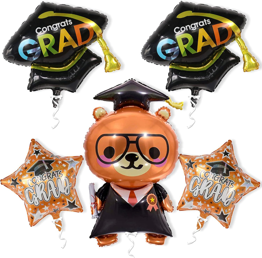 Graduation Decorations 2026 | Kindergarten Graduation Balloons - Giant 36 Inch | Preschool Graduations Balloons | Grad Cap Decorations | Preschool Balloon | 2026 Graduations Party Decoration, KatchOn